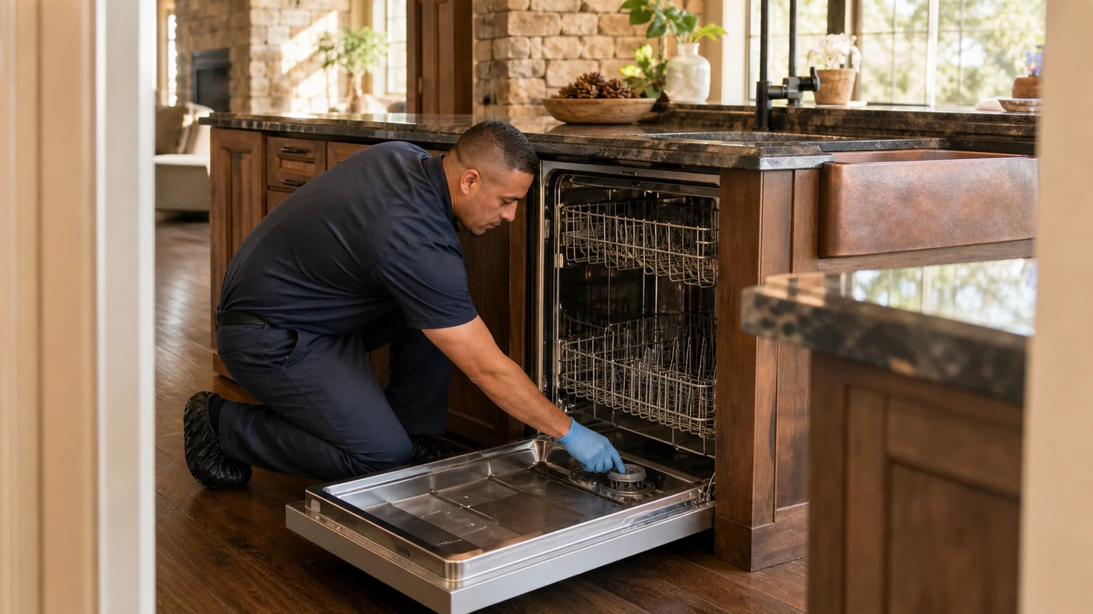 Professional range diagnostic visit in Alpharetta