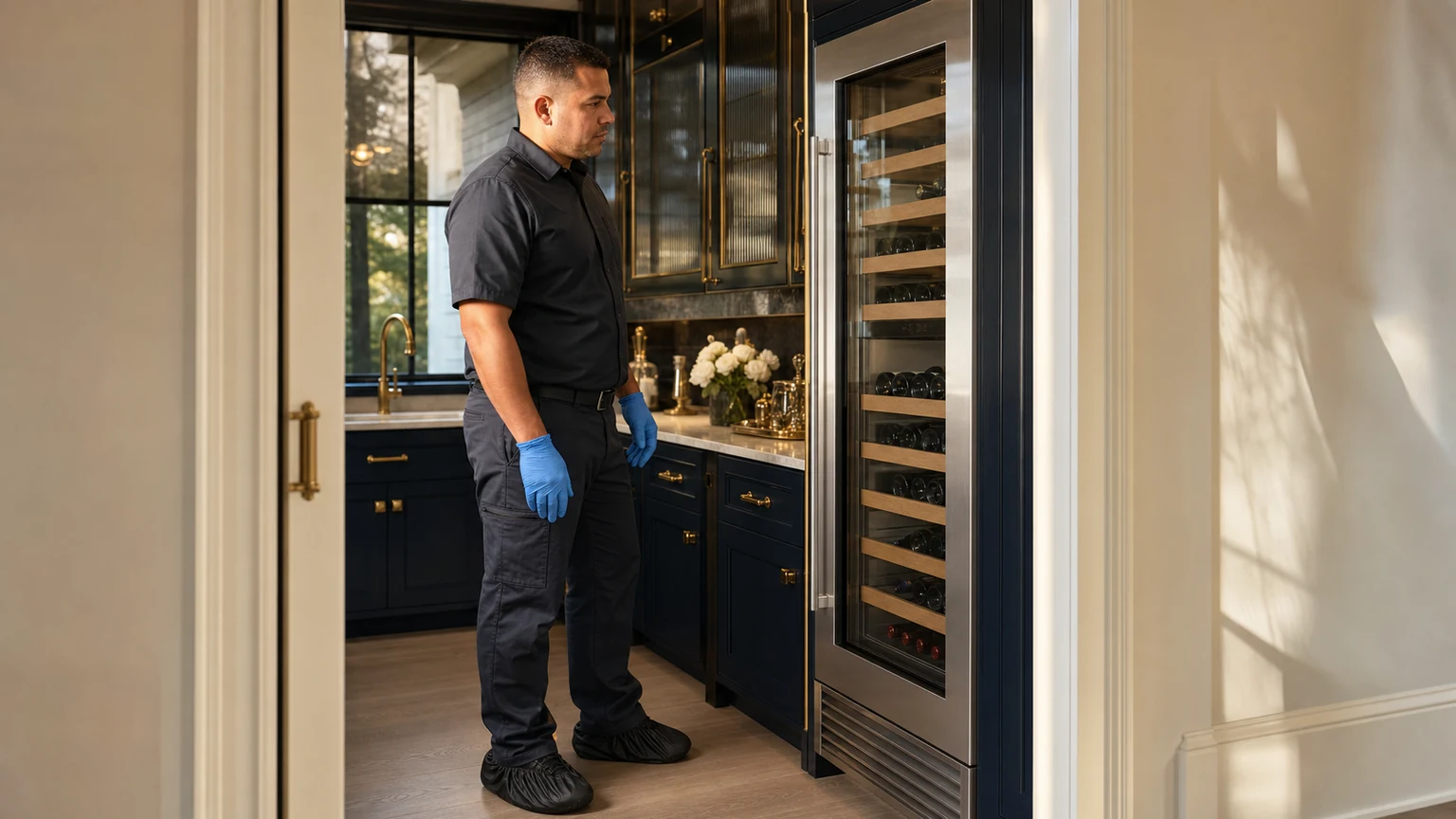 Wine cooler diagnostic visit in Alpharetta